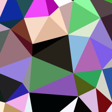 Arka plan çok renkli geometrik poligonal.