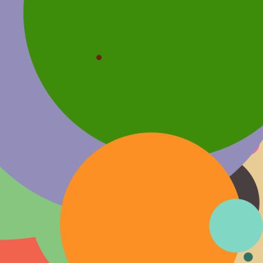 Daire geometrik şaşırtıcı arka plan çok renkli desen.