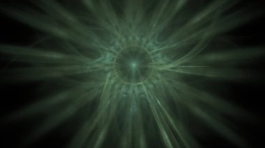 Fantezi kaotik renkli fraktal desen. Soyut Fraktal şekiller. 3D render resimde arka plan veya duvar kağıdı.