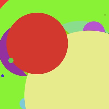 Daire geometrik yeni arka plan çok renkli desen.