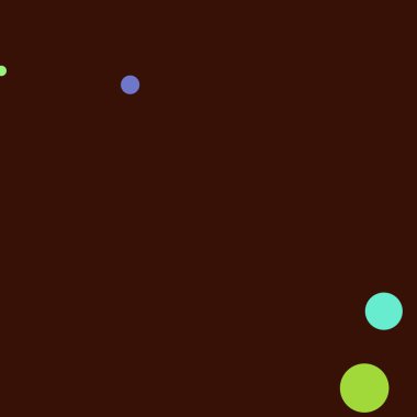 Daire geometrik yeni arka plan çok renkli desen.