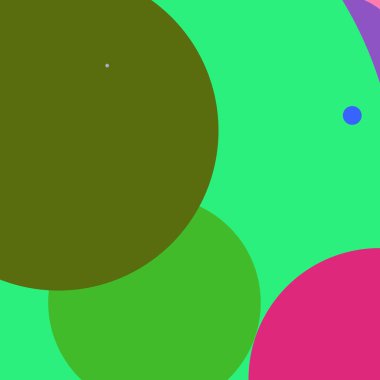 Daire geometrik büyük arka plan çok renkli desen.