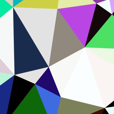 Arka plan çok renkli geometrik poligonal.