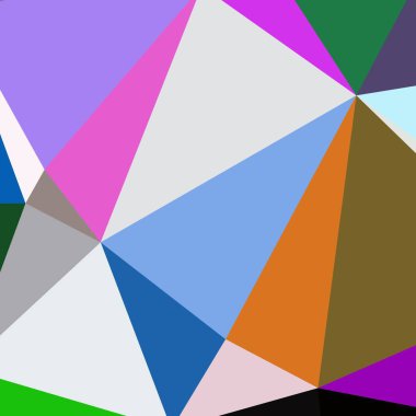 Arka plan çok renkli geometrik poligonal.