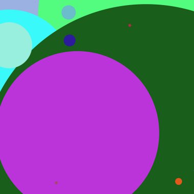 Daire geometrik büyük arka plan çok renkli desen.