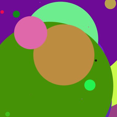 Daire geometrik güzel arka plan çok renkli desen.