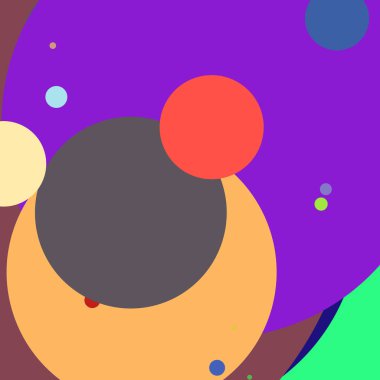 Daire geometrik büyük arka plan çok renkli desen.