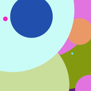 Daire geometrik güzel arka plan çok renkli desen.