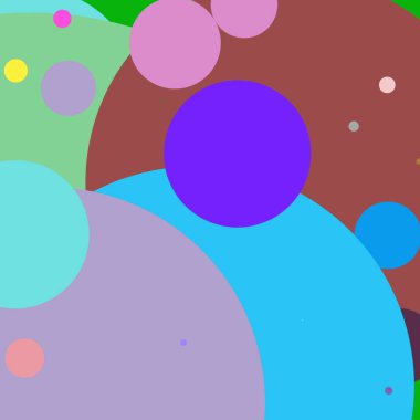 Daire geometrik yeni arka plan çok renkli desen.