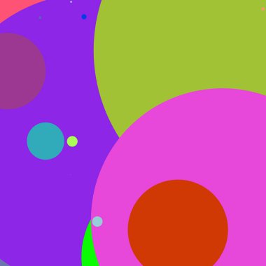 Daire geometrik yeni arka plan çok renkli desen.