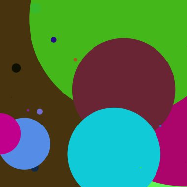 Daire geometrik büyük arka plan çok renkli desen.