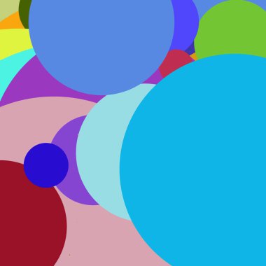 Daire geometrik güzel arka plan çok renkli desen.