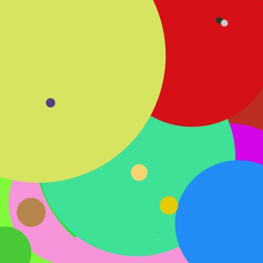 Daire geometrik güzel arka plan çok renkli desen.