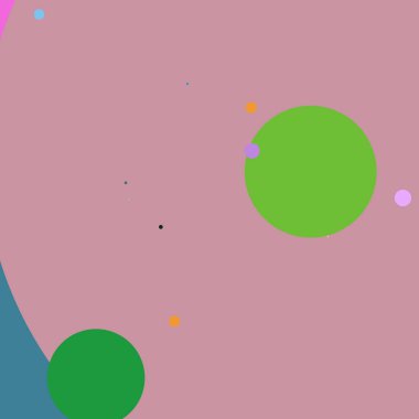 Daire geometrik yeni arka plan çok renkli desen.