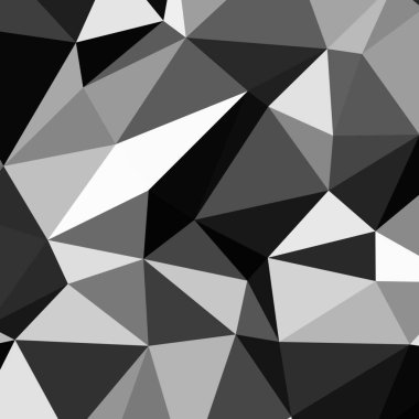 Üçgen poligonal arka plan - eğilim desen.