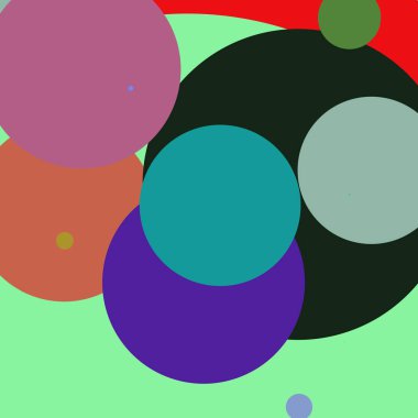 Daire geometrik güzel arka plan çok renkli desen.