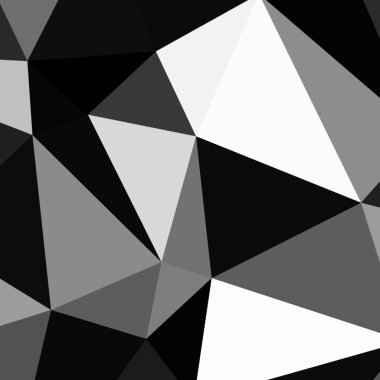 Üçgen poligonal arka plan - eğilim desen.