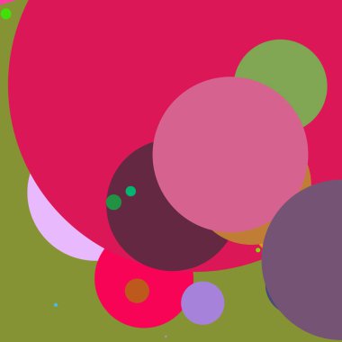 Daire geometrik güzel arka plan çok renkli desen.