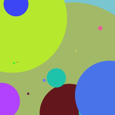 Daire geometrik şaşırtıcı arka plan çok renkli desen.