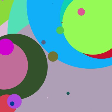 Daire geometrik şaşırtıcı arka plan çok renkli desen.