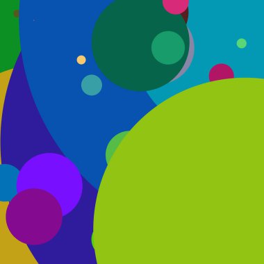 Daire geometrik zarif arka plan çok renkli desen.