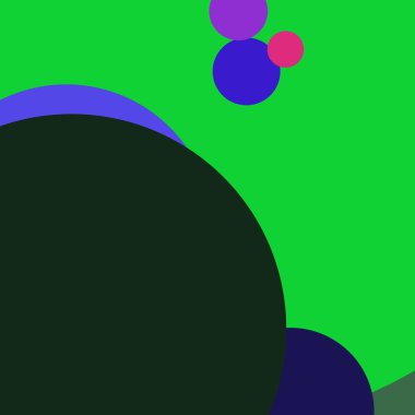 Daire geometrik şaşırtıcı arka plan çok renkli desen.