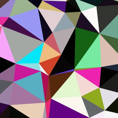 Arka plan çok renkli geometrik poligonal.