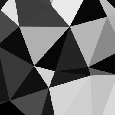 Üçgen poligonal arka plan - eğilim desen.