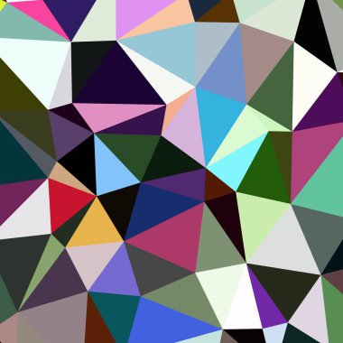 Arka plan çok renkli geometrik poligonal.