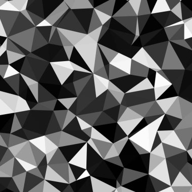 Üçgen poligonal arka plan - eğilim desen.