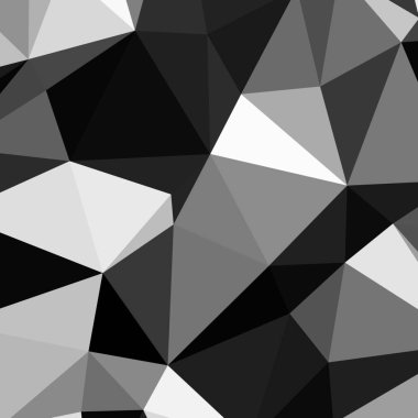 Üçgen poligonal arka plan - eğilim desen.