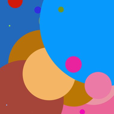 Daire geometrik güzel arka plan çok renkli desen.