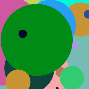 Daire geometrik yeni arka plan çok renkli desen.