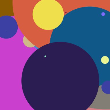 Daire geometrik şaşırtıcı arka plan çok renkli desen.