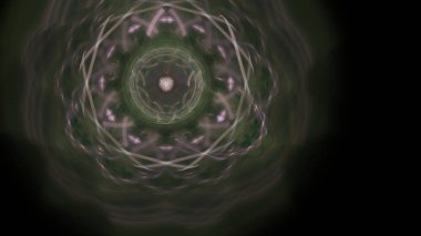 Fantezi kaotik renkli fraktal desen. Soyut Fraktal şekiller. 3D render resimde arka plan veya duvar kağıdı.