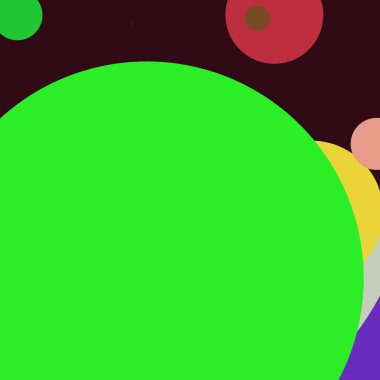 Daire geometrik şaşırtıcı arka plan çok renkli desen.