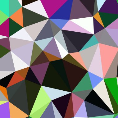 Arka plan çok renkli geometrik poligonal.