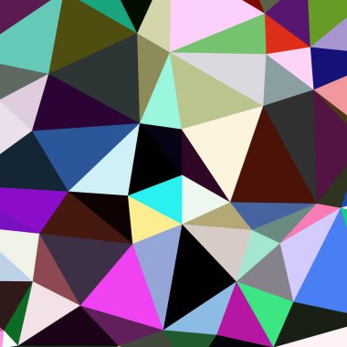 Arka plan çok renkli geometrik poligonal.