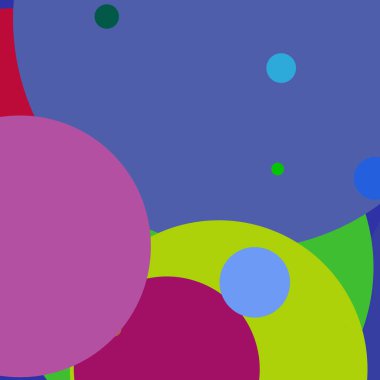 Daire geometrik yeni arka plan çok renkli desen.