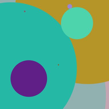 Daire geometrik yeni arka plan çok renkli desen.