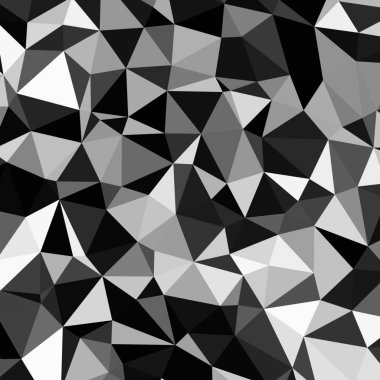 Üçgen poligonal arka plan - eğilim desen.