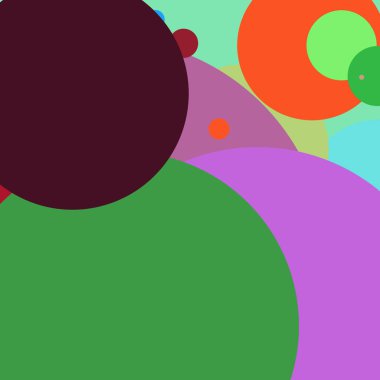 Daire geometrik güzel arka plan çok renkli desen.