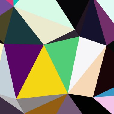 Arka plan çok renkli geometrik poligonal.