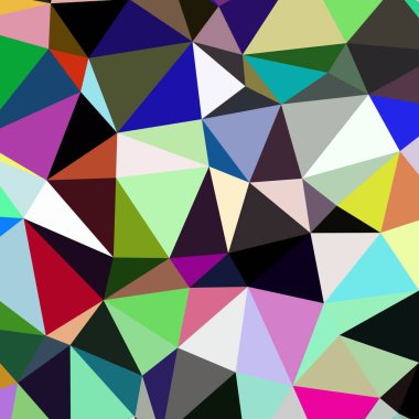 Arka plan çok renkli geometrik poligonal.