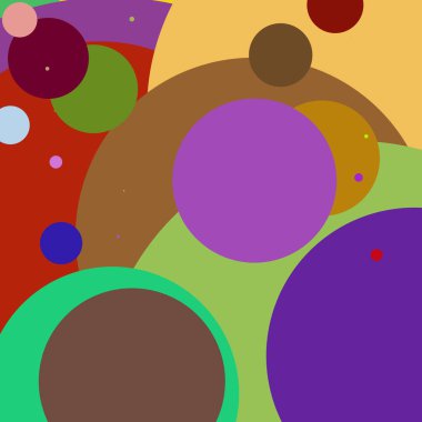 Daire geometrik büyük arka plan çok renkli desen.