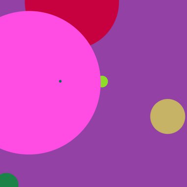 Daire geometrik şaşırtıcı arka plan çok renkli desen.