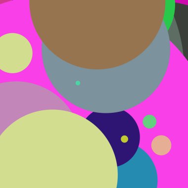 Daire geometrik büyük arka plan çok renkli desen.