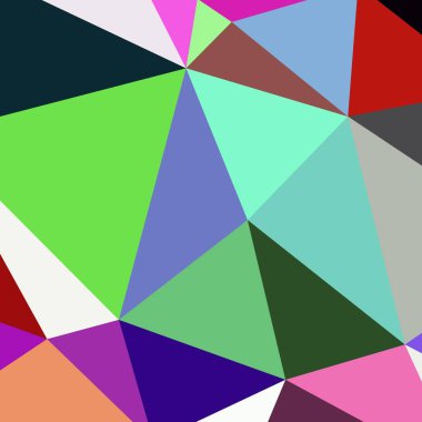 Arka plan çok renkli geometrik poligonal.