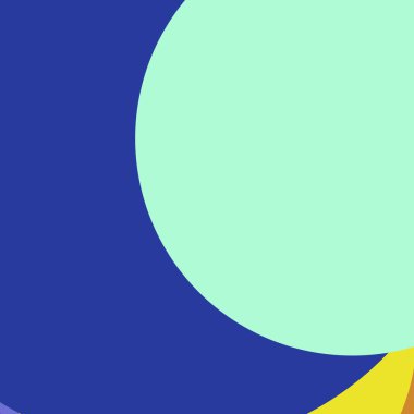 Daire geometrik şaşırtıcı arka plan çok renkli desen.