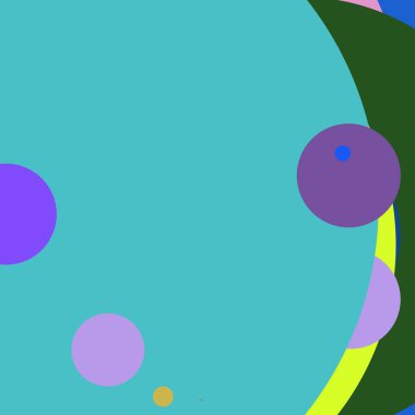 Daire geometrik yeni arka plan çok renkli desen.